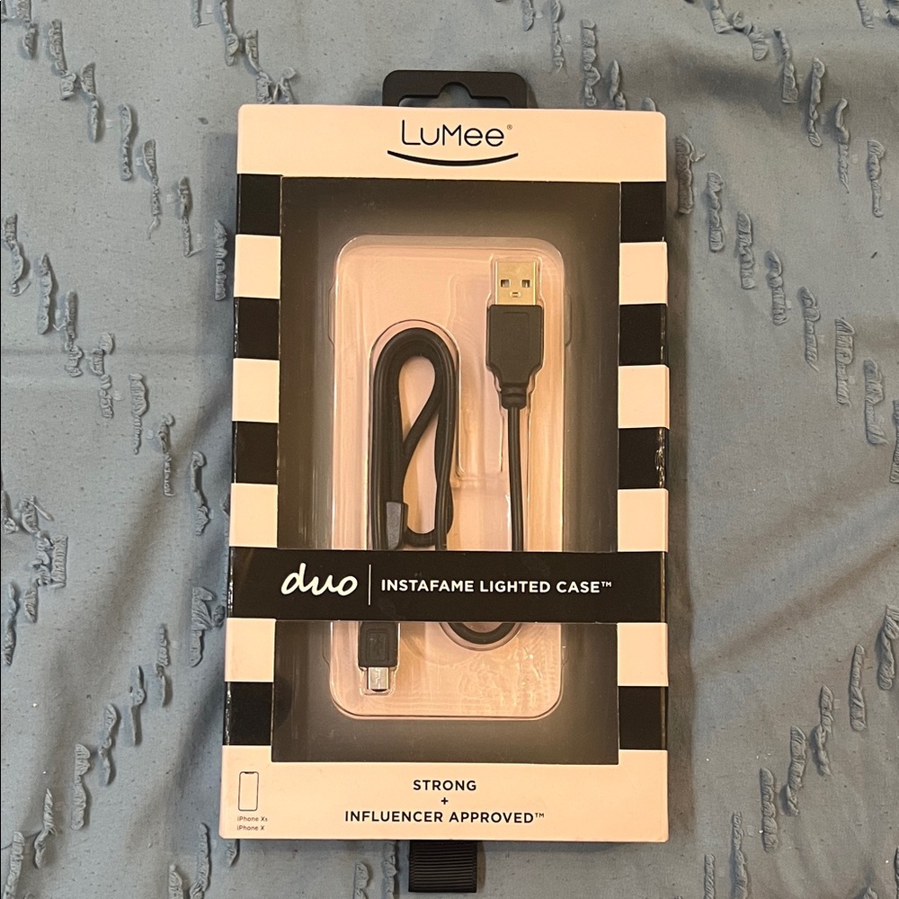 LuMee Duo Instafame Lighted Case - Cream